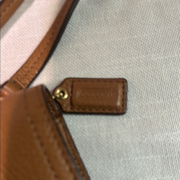 Coach Brown Leather Crossbody Bag - Picture 4 of 9